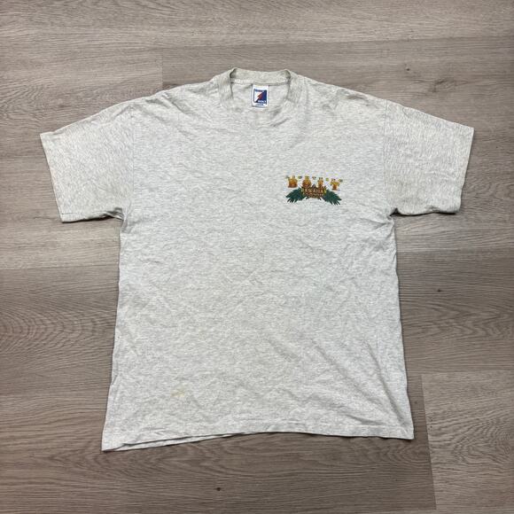 Vintage 90s Lightning Bolt Hawaiian Classic Surf Single Stitch Shirt Large - Picture 2 of 13